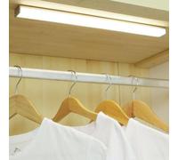 Under Cabinet Lights LED Closet Light Motion Sensor Wireless USB Rechargeable Battery Operated Indoor Stick-On Magnetic Night Lights Under Counter Lighting for Kitchen,Hallway,Wardrobe,Stairs,Pantry