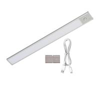 Under Cabinet Lights: Rechargeable LED Light Bar, 3 Color Modes, Counter Lighting Fixture Design Accessory, Magnetic Mounting Tool Easy Installation |