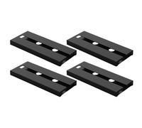 Under Cabinet Wine Glass Holder - Self-Adhesive Wine Cup Holder - Hangable Goblet Hanger Inverted Cup Organizer for Kitchen Cabinet Shelf Counter Living Room Hotel Restaurant Bar Cocktail Ban