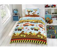 Rapport Home Under Construction Duvet Set Multi Single, Multi