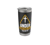 Under Construction: God is Not Done with Me Yet - Christian Stainless Steel Insulated Tumbler
