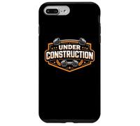 Under Construction Gym Workout Bodybuilder Weight Lifting Case for iPhone 7 Plus/8 Plus