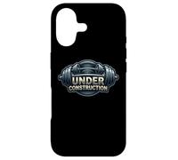 Under Construction Gym Workout Weight Lifting Bodybuilder Case for iPhone 17
