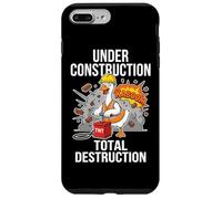 Under Construction Total Destruction Funny Demolition Goose Case for iPhone 7 Plus/8 Plus