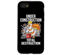 Under Construction Total Destruction Funny Demolition Goose Case for iPhone SE (2020) / 7/8