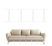 Under Couch Blocker for Pets | Clear Adjustable Barrier Board - Under Couch Toy Blocker,for Cats Dogs Kitten Home Furniture Sofa Chair Living Room Bedroom Corner Doorway