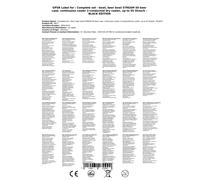 Under counter Complete set - Beer Dispenser, Beer Machine - STREAM 50 beer case, flow cooler 2-line dry cooler, up to 55 liters/h - BLACK EDITION Type D, Type D