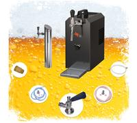 Under counter сomplete set - JET 30K 1-line home draft beer pump dispenser, beer machine with air pump, 30 liter/h beer cooler Type D