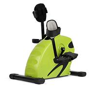 Under Desk Bike Pedal Exerciser Seated Compact Elliptical Bike Machine Mini Exercise Peddler with LCD Display W/Adjustable Resistance (Package 3 )
