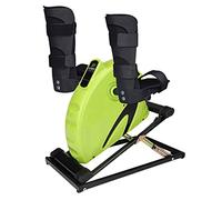 Under Desk Bike Pedal Exerciser Seated Compact Elliptical Bike Machine Mini Exercise Peddler with LCD Display W/Adjustable Resistance (Package 5 )