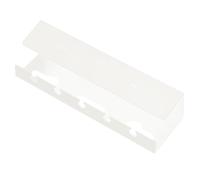 Under Desk Cable Management Tray - Heavy Duty Cord Holder | Concealed No Drill Cable Holder for Gaming Room Computer Desk Bedside Nightstand Kitchen Work Area