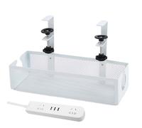 Under Desk Cable Management Tray - Non Drilling Space Saving Organizer,Under The Desk Cable Management,for Family Friends Students Men Women Including Home Indoor Office Study Kitchen Outdoor