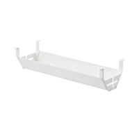 Under Desk Cable Management Tray Without Drilling for Managing Power Plug and Router Desk Cable Management