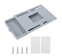 Under Desk Drawer Gray Compact Stickup Storage for Various Scenes Large Size