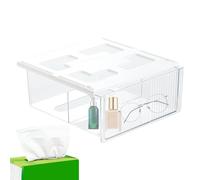 Under Desk Drawer Organizer | Large Home Organization - Pull Out Tray for Underwriting Drawer, for Office Home Studio Toilet for Tissue Pens