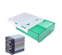 Under Desk Drawer - Self-Adhesive Desk Storage, Stick- Desk Drawer | Clear Under Table Drawer, Hidden Desk Drawer Attachment, Desk Organizer for Office Supplies, Compact Desk Storage Solution, Green