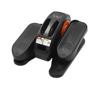 Under Desk Elliptical Machine Electric Ellipse Leg Exerciser With Remote Control - Orange Seated Pedal Exerciser For Home Office, Mini Elliptical Trainer For Adults Seniors, Compact Foot Pedal Machine