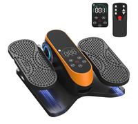 Under Desk Elliptical Machine for Senior 12 Speed Leg Exerciser While Sitting for Seniors As Seen on TV Quiet & Portable Electric Seated Foot Pedal Exerciser for Home Office