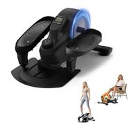 Under Desk Elliptical,Quiet Under Desk Elliptical，Standing Position Ellipse Leg Exerciser As Seen on Tv，Adjustable Speed Elliptical Exercise Machine ，Pedal Exerciser Under Desk Bike for Home Office