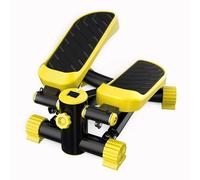 Under Desk Elliptical Trainer With LED Display Silent Shock-Absorbing Mini Leg Pedal Exerciser No Assembly Space Saving Fitness Machine For Office Home Workout(Yellow)