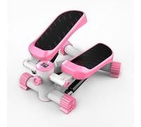 Under Desk Elliptical Trainer With LED Display Silent Shock-Absorbing Mini Leg Pedal Exerciser No Assembly Space Saving Fitness Machine For Office Home Workout(Pink)