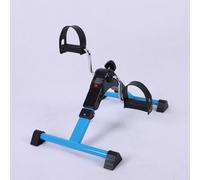 Under Desk Exercise Bike Pedal Exerciser Portable Foot & Arm Pedal Machine for Home Office Workout Digital Display for RPMs, Calories, Time, Speed, Distance(Blue)