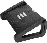 Under Desk Foot Rest - Adjustable Height Ergonomic Footrest with Massage Texture