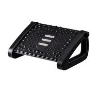 Under Desk Foot Rest, Ergonomic Foot Stool with 6 Height Settings and MassageSurface, Adjustable FootSupport for Home Work Airplane or Travel Comfort & Leg Circulation Use