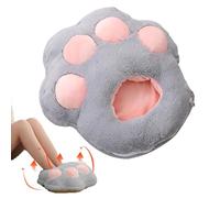 Under Desk Foot Warmers USB Heating Pad Cat Paws Foot Warmer Soft Plush Three Speed Foot Warmer for Home Bedroom Office