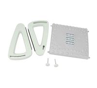 Under Desk Footrest Adjustable Ergonomic Foot Stool with Massage Texture and Roller, 6 Height Settings, White - Relieves Fatigue and Improves Posture for Office and Home Use (Green)