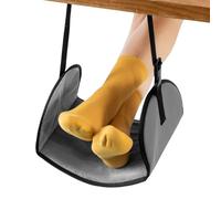 Under Desk Footrest Swing - Leg Support Hammock, Single Pack Compact Foot Cradle for Ergonomic Sitting, Folding Fabric Base for Pressure Relief, Office Accessory, Gear for Home and Lunch Break