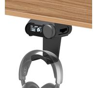 Under Desk Headset Stand & Base Station Mount for SteelSeries Arctis Nova Pro Wireless-Arctis Pro Wireless NOVA Magnetic Mount Secretlab MAGNUS Version,Headphone Hanger for Arctis Nova Pro Wireless