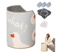 Under Desk Heater for Office and Home Use, Portable Space Heater with Foldable Design,Quiet Operation, Thermostat Control,Auto Shut-Off, Effective Leg Heater Under Desk and Foot Warming Comfort (#5)