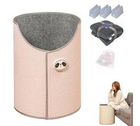 Under Desk Heater for Office and Home Use, Portable Space Heater with Foldable Design,Quiet Operation, Thermostat Control,Auto Shut-Off, Effective Leg Heater Under Desk and Foot Warming Comfort (#4)