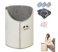 Under Desk Heater for Office and Home Use, Portable Space Heater with Foldable Design,Quiet Operation, Thermostat Control,Auto Shut-Off, Effective Leg Heater Under Desk and Foot Warming Comfort (#3)