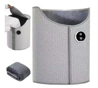 Under Desk Heater for Office, Portable Electric Foot Warmer with Thermostat & Timer, Quiet Space Heaters for Indoor Use for Leg Feet