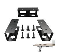 Under Desk Holder for Laptop, Under Desk Laptop Rack | Laptop Mount Storage Rack - Stable Storage Rack for Modems, Smart TV Boxes, Slim Game Console, Notebooks, Keyboards