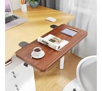 Under Desk Keyboard Tray 60x20cm Clip On ping Shelf Desktop Extender for Home Office Space Saving Keyboard Stand for Corner De