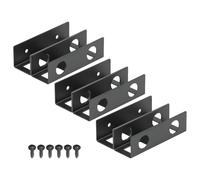 Under Desk Laptop Mount, Metal Double Layer Organizer, 45x25cm Shelf Holder for Laptops, Steel Frame with Anti Scratch Silicone Pad, Desk Storage Accessory for Office, Studio and Home Workstation Use