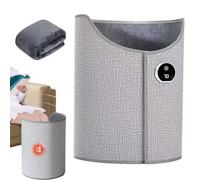 Under Desk Leg Warmer - ABS, 20.08 x 6.1 x 6.3 Inch, Foldable Adjustable Leg Warmers | 6 Speed Temperature Control Intelligent Security Heater, Portable Foot Warmer for