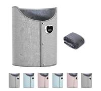 Under Desk Leg Warmer, Electric Leg Warmer,Foldable Legs Warmers - Cylindrical Foot Warmeer Device, 8-Speed Adjustment, for Home&Office (Gray,Mechanical model(3-speed))