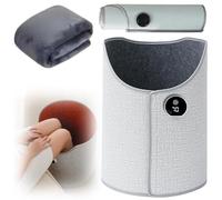 Under Desk Leg Warmer, Heated Leg Warmers, Electric Leg Warmers, 5 Temperature Levels, 360° Surround Warmth Portable Foot and Leg Heating Blanket with Smart Timer Shut-Off, for Office & Home (Gray)