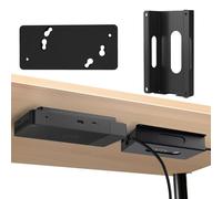 Under Desk Mount for Dell WD19 / WD19S / WD19TB / WD19TBS / WD19DCS / WD22TB4/UD22 Docking Station + Power Bricks(for Original180W & 130W)- Docking Station and Power Bricks Mount Holder Kit
