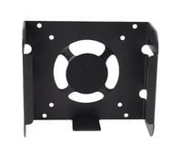 Under Desk Mount for Mini M4 M4 Pro Compact and Sturdy Design Elevates Desktop Computer for Organized Black Iron 1 Unit