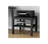 Under Desk Printer Stand - Double-Layer Storage Rack for Office - Modern Copier Shelf & Floor Standing Printer nizer - Space-Saving Design
