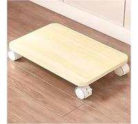 Under Desk Printer Stand with 4 Caster Wheels, Mobile CPU Holder Storage Cart, Fits Printer/Most Computer Towers for Home Office(B-45 * 30)