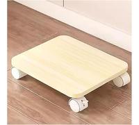 Under Desk Printer Stand with 4 Caster Wheels, Mobile CPU Holder Storage Cart, Fits Printer/Most Computer Towers for Home Office(A-35 * 30)