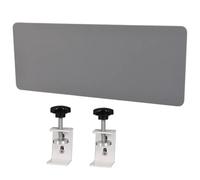 Under Desk Privacy Divider - 37" Commercial Privacy Panels for Workstations & Students - Dray Gray, Effective Office Space Partitioning Solution