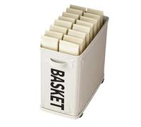 Under Desk Storage Trolley | Large Oxford Fabric Space Saving - Rolling Carts Desk Organizer for Kitchen Living Room Home Dorm Apartment Book Folder Clothes Toy