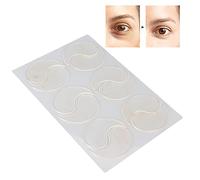 Under Eye 6 Pairs Silicone Eye Patches Wrinkle Patches Prevent Wrinkle Reusable Overnight Lower Eye Pads for Home Beauty Salon